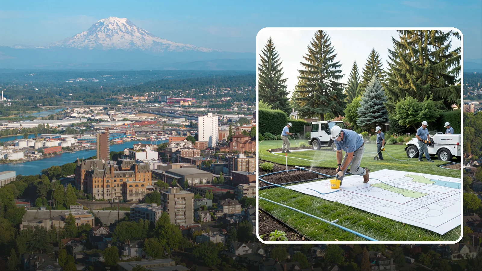 Irrigation System Design in Tacoma, Pierce County, WA - Custom irrigation design that maps zones, coverage, and hydraulics for efficient, even watering.