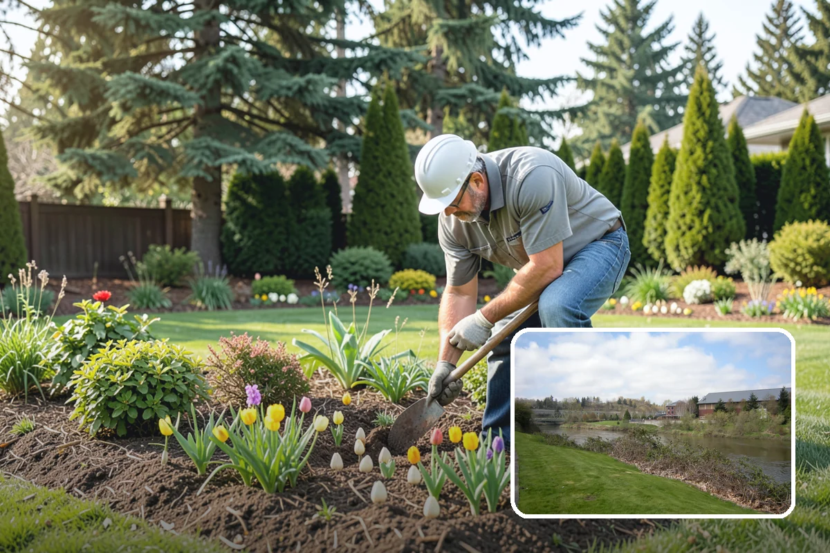 Irrigation System Design in Tukwila, King County, WA - Zones mapped by plant type and sun