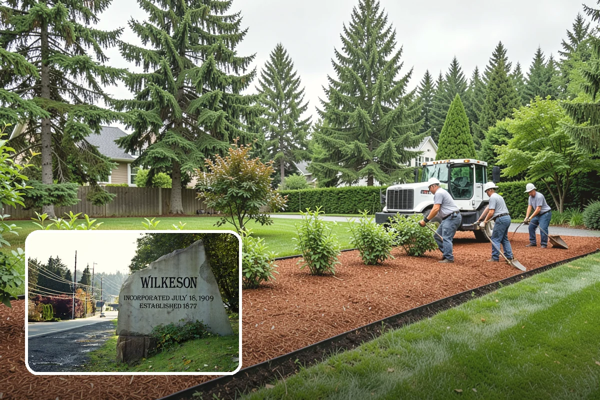 Irrigation System Design in Wilkeson, Pierce County, WA - Zones mapped by plant type and sun
