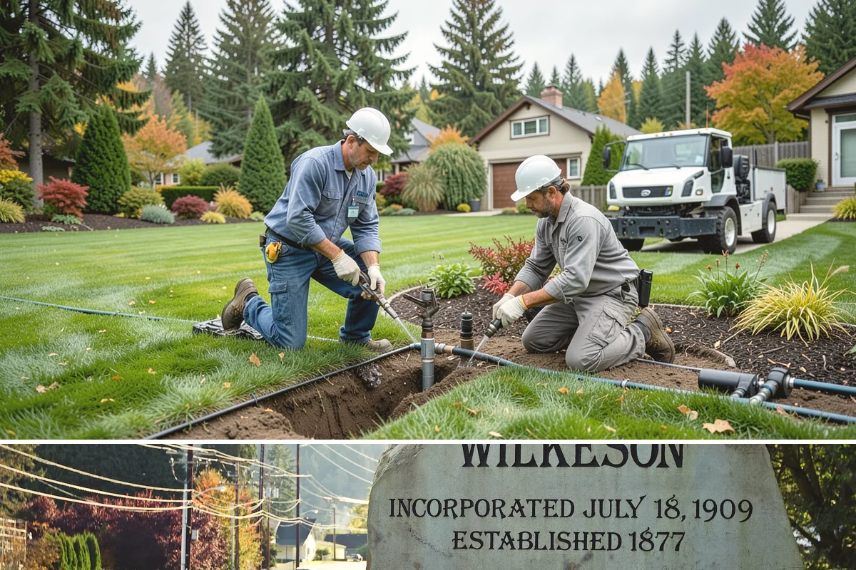 Irrigation System Design in Wilkeson, Pierce County, WA - Design any time