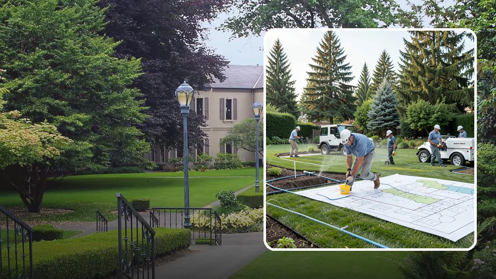 Irrigation System Design in Woodinville, King County, WA - Custom irrigation design that maps zones, coverage, and hydraulics for efficient, even watering.