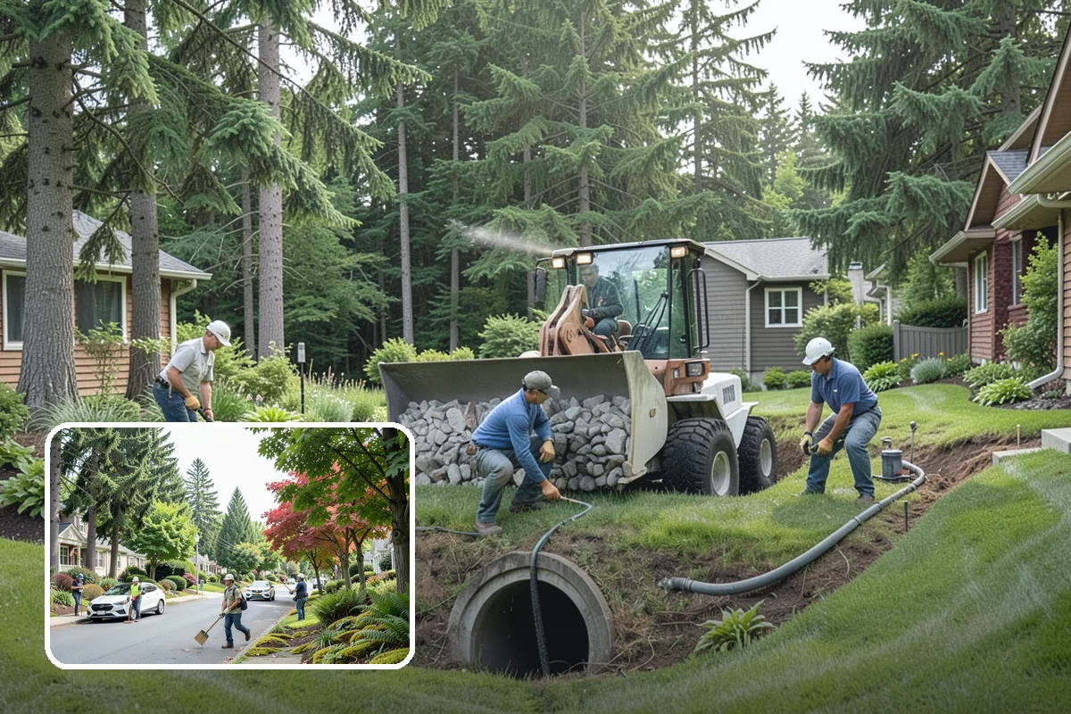 Irrigation System Upgrade in Beaux Arts Village, King County, WA - Cuts water use with modern efficient components