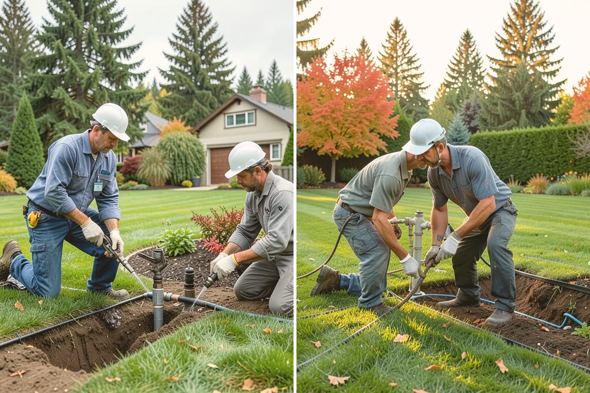 Irrigation System Upgrade in Bellevue, King County, WA - Audit current system performance and waste