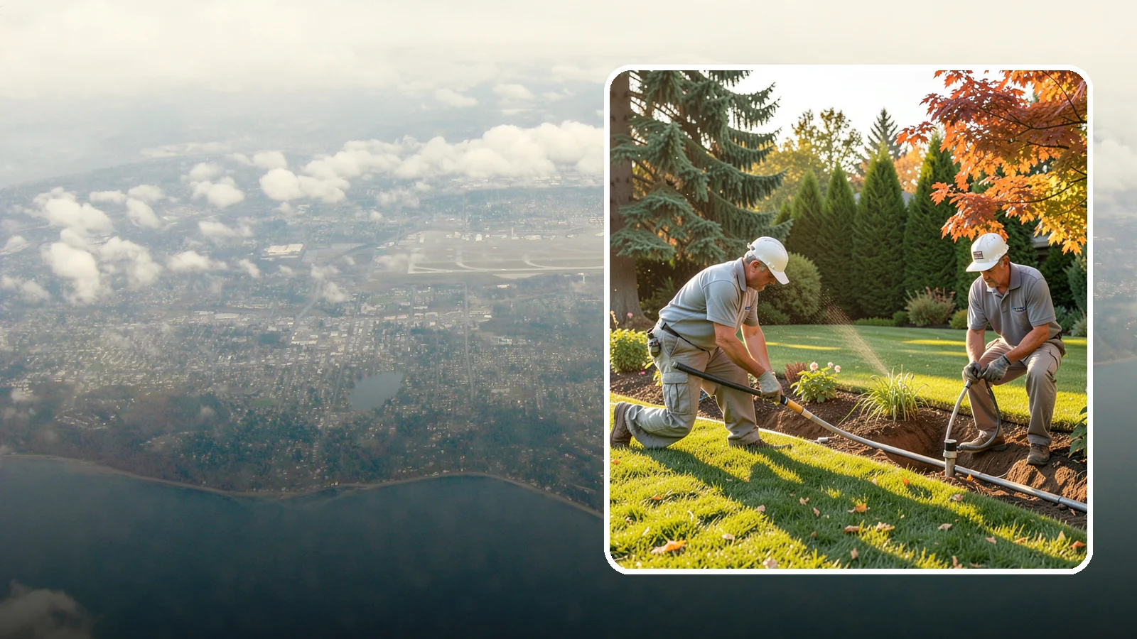 Irrigation System Upgrade in Burien, King County, WA - We modernize aging sprinkler systems with smart controllers, high-efficiency heads, and drip conversions to cut water use across...