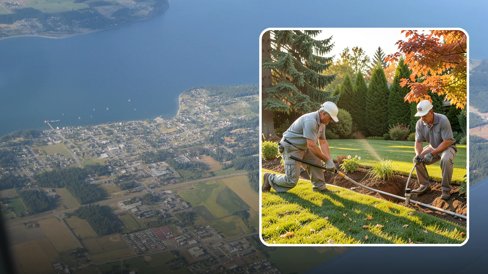 Irrigation System Upgrade in Coupeville, Island County, WA - We modernize aging sprinkler systems with smart controllers, high-efficiency heads, and drip conversions to cut water use across...