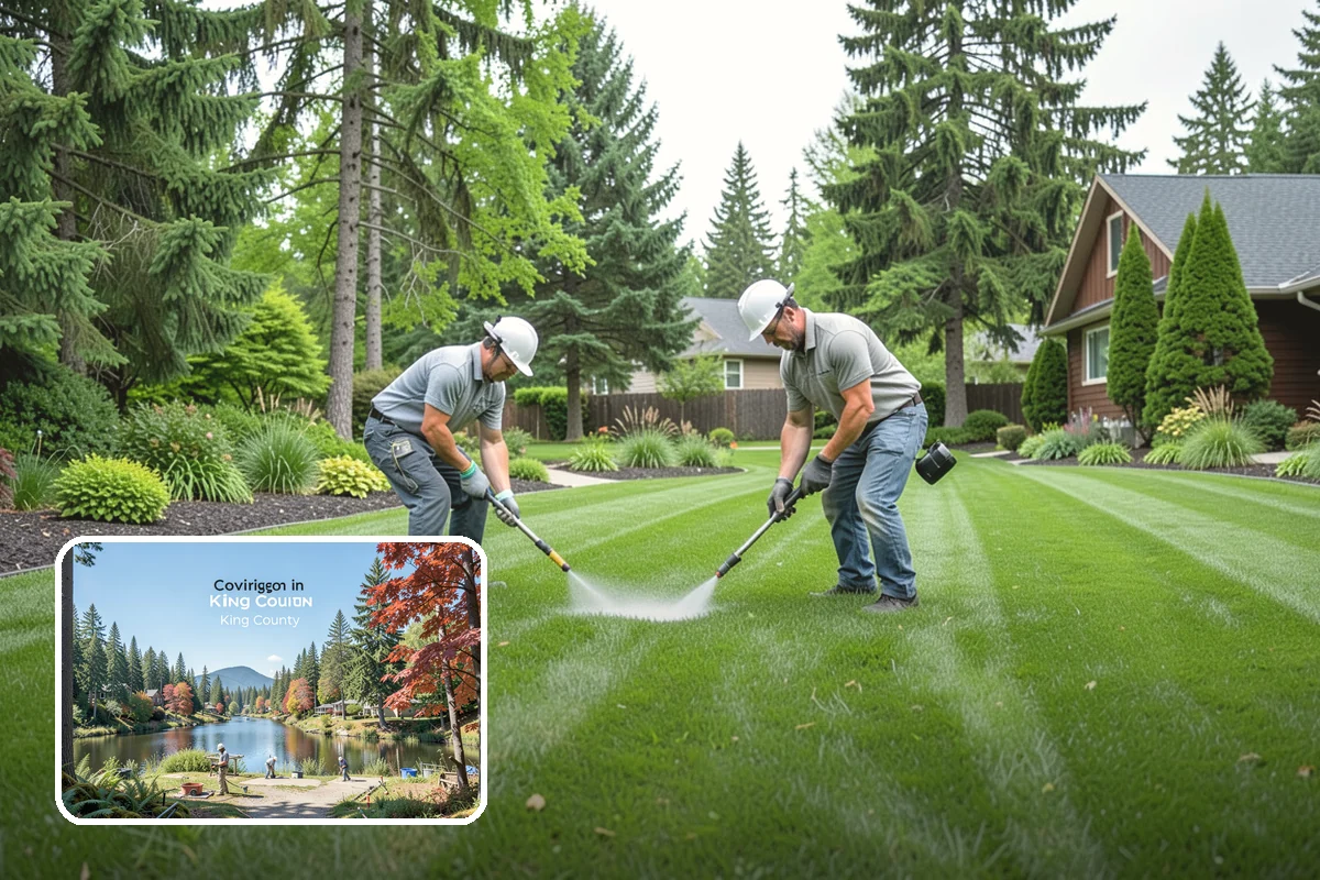Irrigation System Upgrade in Covington, King County, WA - Cuts water use with modern efficient components