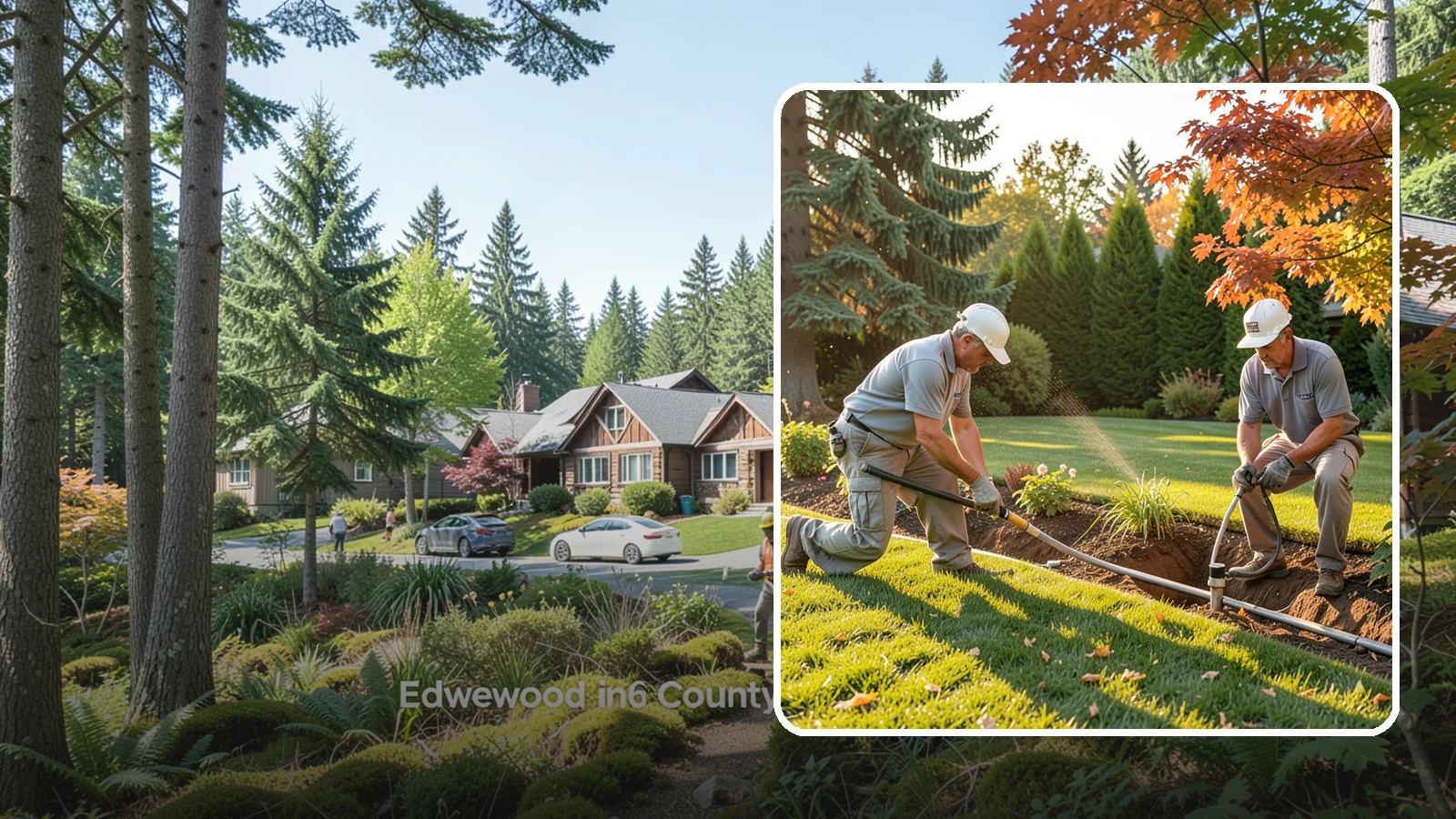 Irrigation System Upgrade in Edgewood, Pierce County, WA - We modernize aging sprinkler systems with smart controllers, high-efficiency heads, and drip conversions to cut water use across...