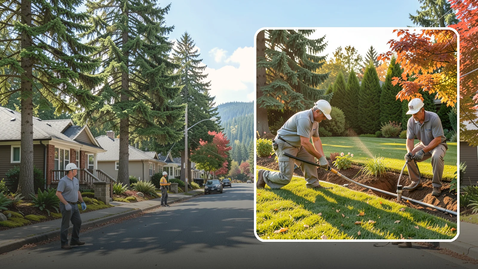 Irrigation System Upgrade in Hunts Point, King County, WA - We modernize aging sprinkler systems with smart controllers, high-efficiency heads, and drip conversions to cut water use across...