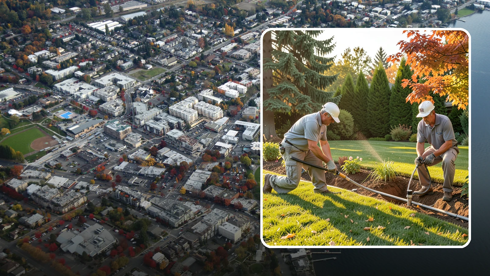 Irrigation System Upgrade in Kirkland, King County, WA - We modernize aging sprinkler systems with smart controllers, high-efficiency heads, and drip conversions to cut water use across...