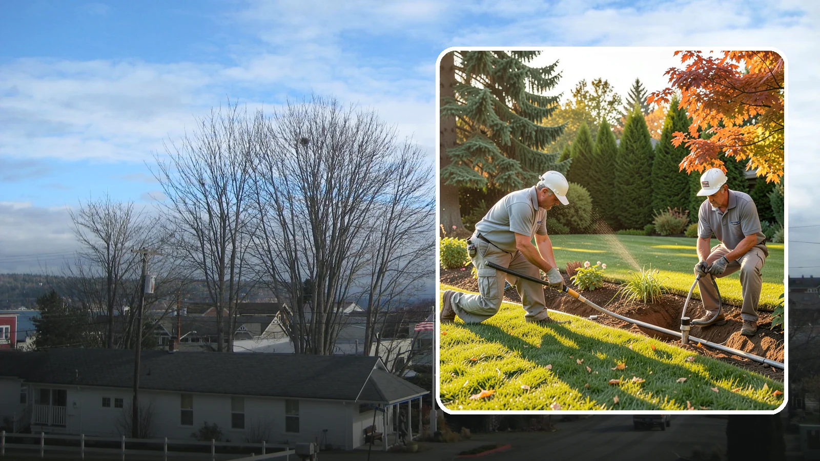 Irrigation System Upgrade in Langley, Island County, WA - We modernize aging sprinkler systems with smart controllers, high-efficiency heads, and drip conversions to cut water use across...