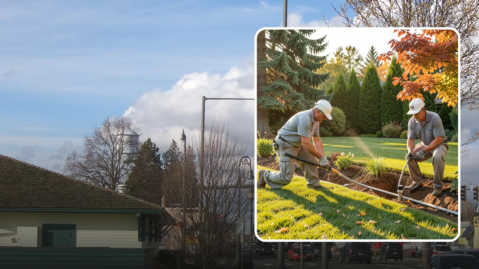Irrigation System Upgrade in Marysville, Snohomish County, WA - We modernize aging sprinkler systems with smart controllers, high-efficiency heads, and drip conversions to cut water use across...