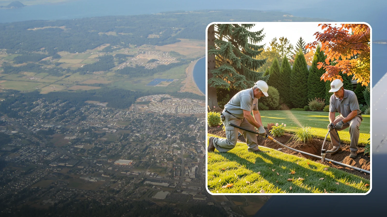 Irrigation System Upgrade in Oak Harbor, Island County, WA - We modernize aging sprinkler systems with smart controllers, high-efficiency heads, and drip conversions to cut water use across...