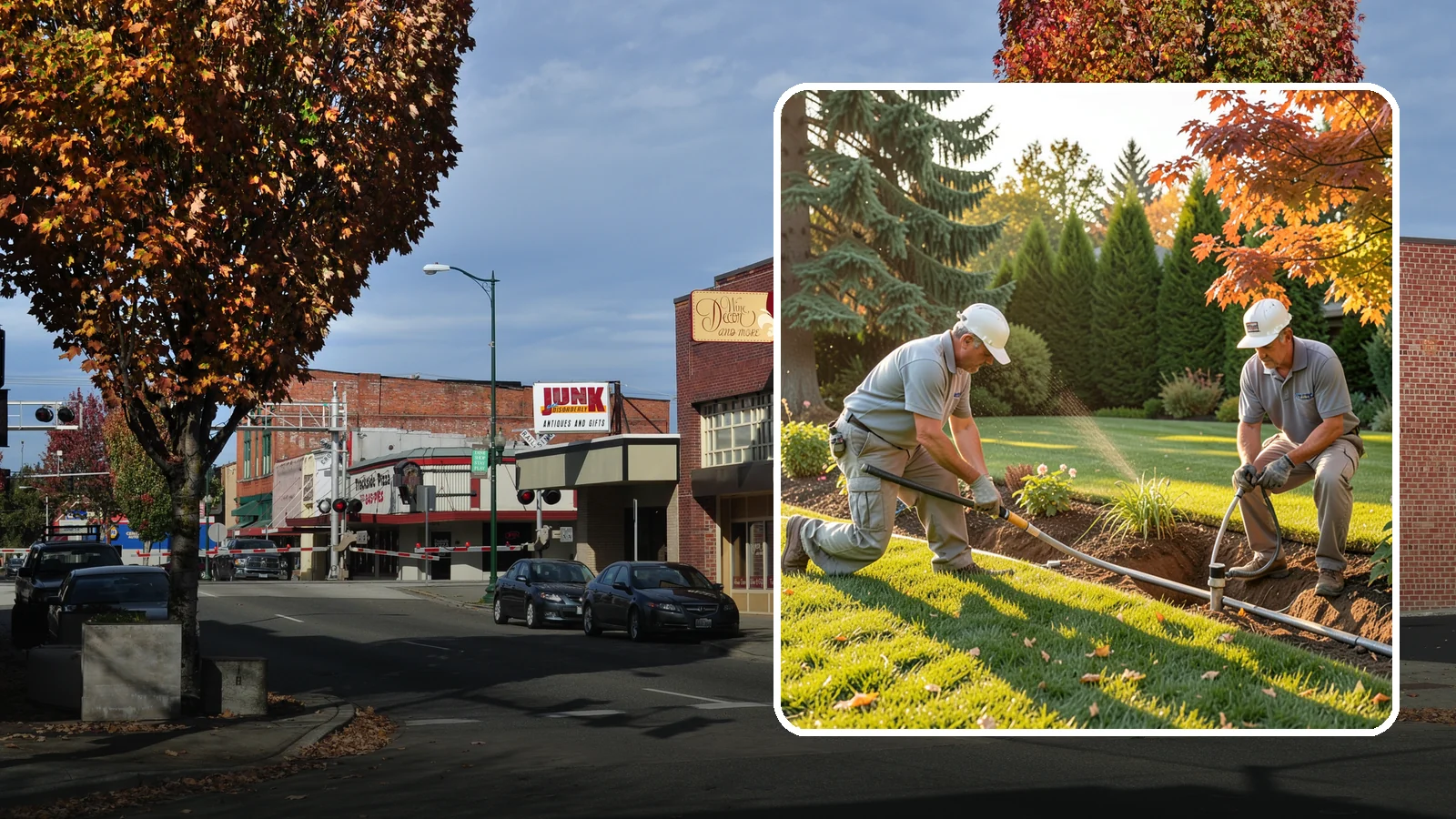 Irrigation System Upgrade in Puyallup, Pierce County, WA - We modernize aging sprinkler systems with smart controllers, high-efficiency heads, and drip conversions to cut water use across...
