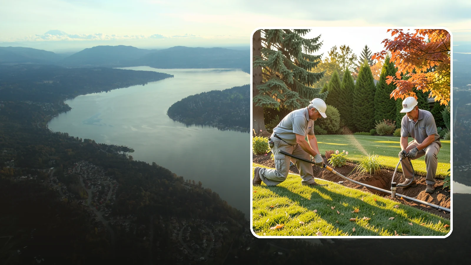 Irrigation System Upgrade in Sammamish, King County, WA - We modernize aging sprinkler systems with smart controllers, high-efficiency heads, and drip conversions to cut water use across...