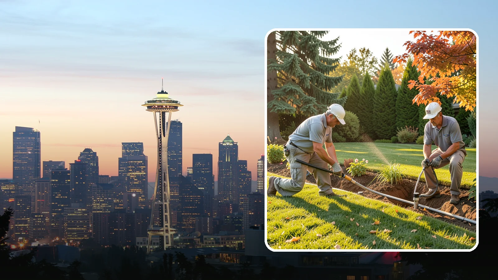 Irrigation System Upgrade in Seattle, King County, WA - We modernize aging sprinkler systems with smart controllers, high-efficiency heads, and drip conversions to cut water use across...