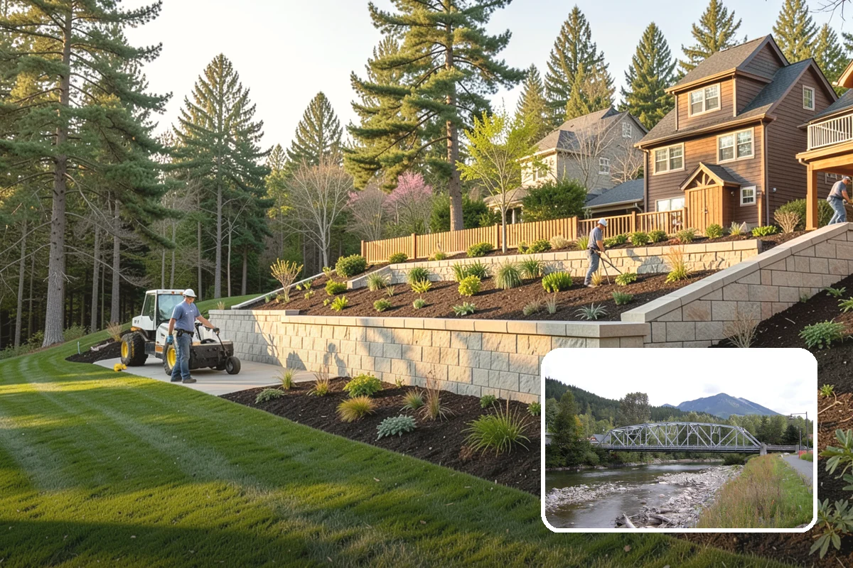 Irrigation System Upgrade in Skykomish, King County, WA - Cuts water use with modern efficient components