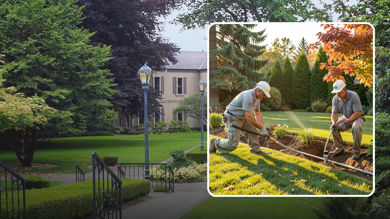 Irrigation System Upgrade in Woodinville, King County, WA - We modernize aging sprinkler systems with smart controllers, high-efficiency heads, and drip conversions to cut water use across...