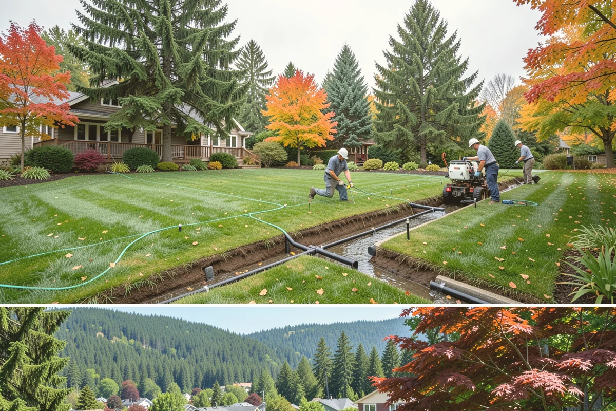 Irrigation Valve Replacement in Index, Snohomish County, WA - Address failing valves in spring before peak watering, or in fall before winterization to avoid a stuck-open zone freezing.