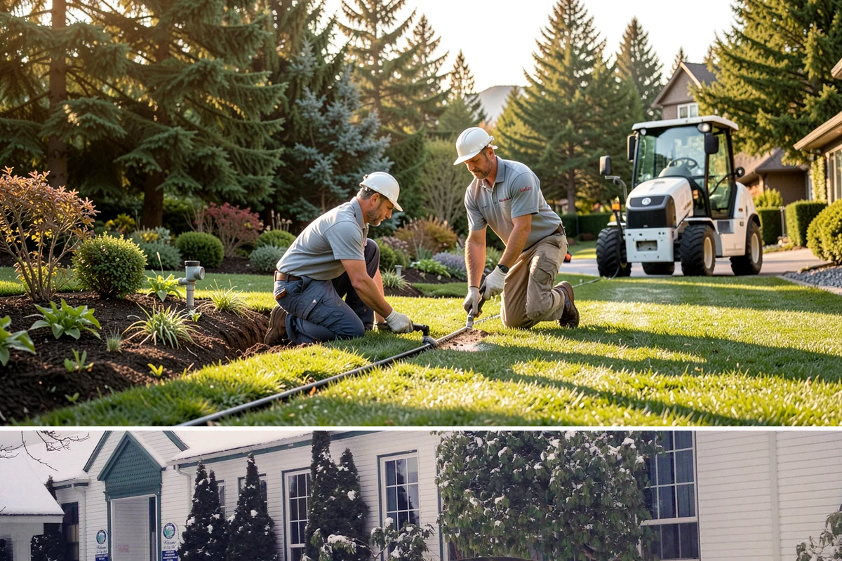 Irrigation Valve Replacement in Pacific, King County, WA - Address failing valves in spring before peak watering, or in fall before winterization to avoid a stuck-open zone freezing.