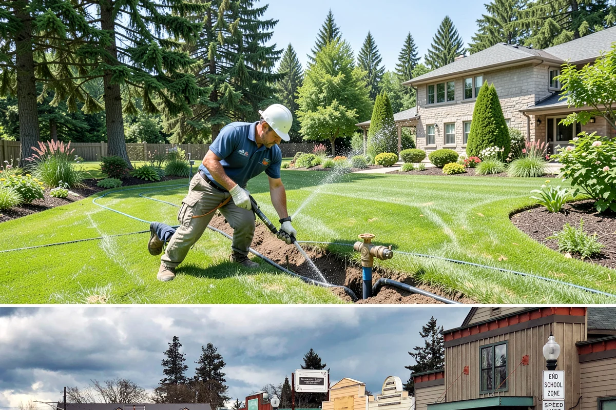 Irrigation Valve Replacement in Roy, Pierce County, WA - Address failing valves in spring before peak watering, or in fall before winterization to avoid a stuck-open zone freezing.