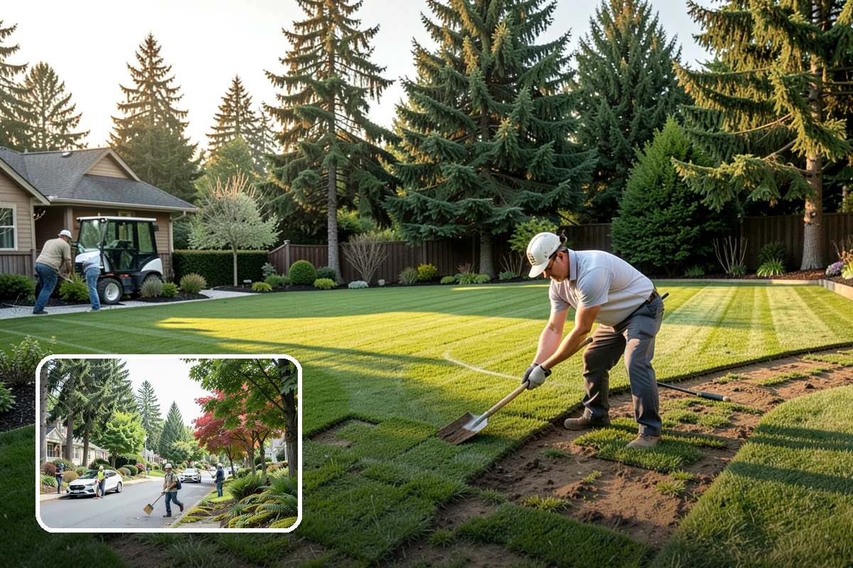 Irrigation Winterization in Beaux Arts Village, King County, WA - Prevents freeze-cracked pipes and heads