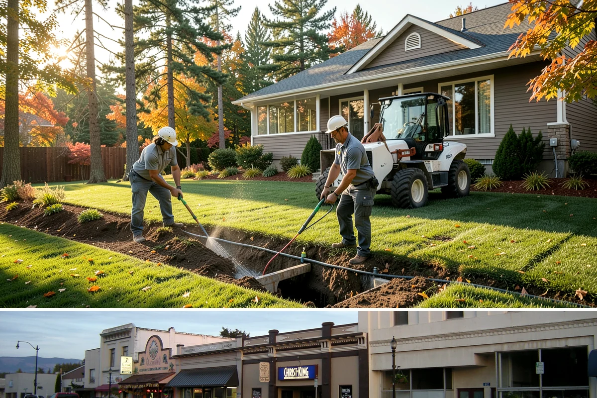 Irrigation Winterization in Burlington, Skagit County, WA - Done in fall before the first hard freeze.