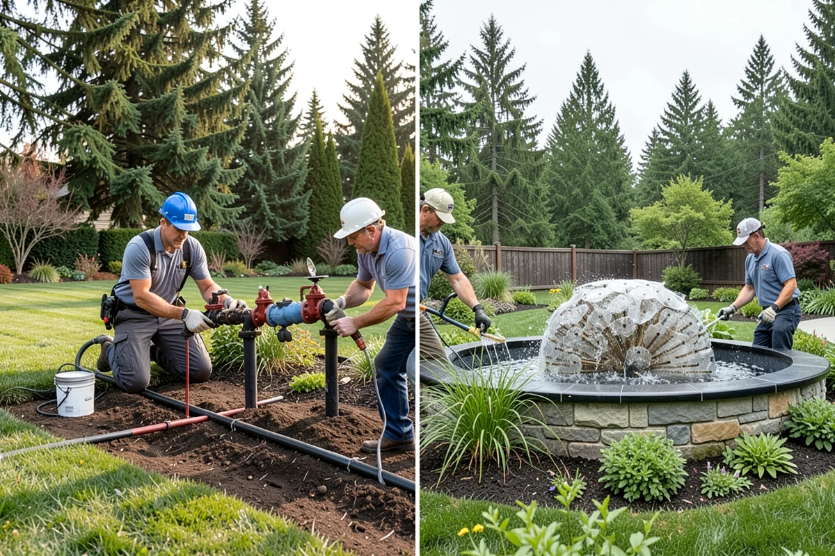 Irrigation Winterization in Clyde Hill, King County, WA - Shut off and isolate the water supply