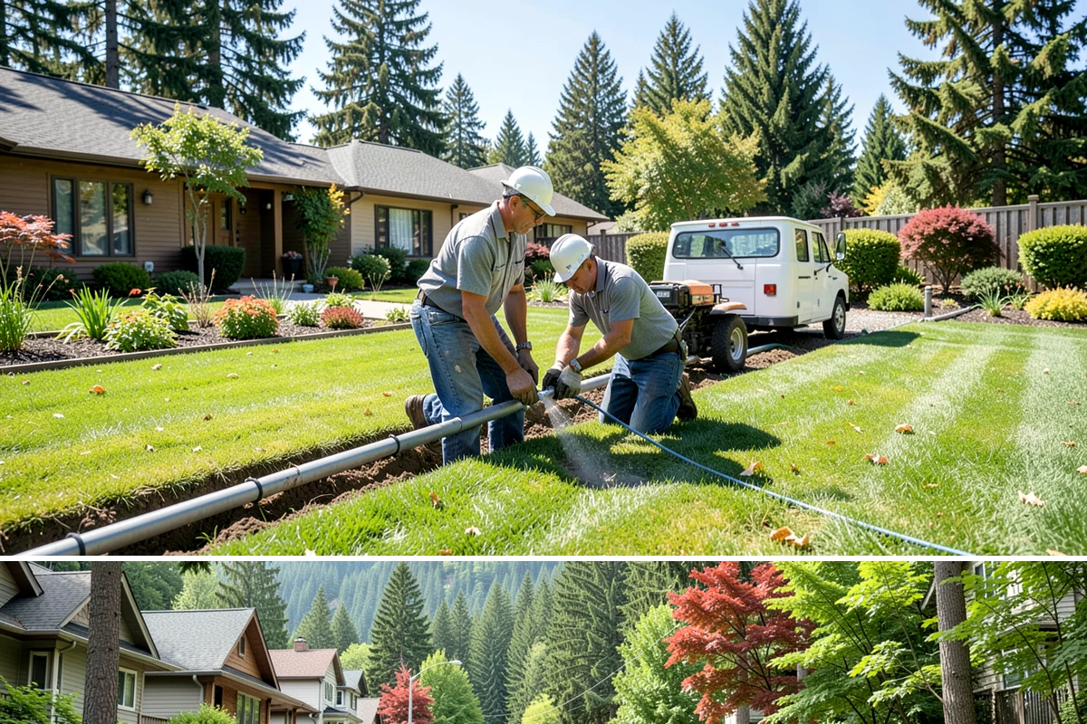 Irrigation Winterization in Darrington, Snohomish County, WA - Done in fall before the first hard freeze.