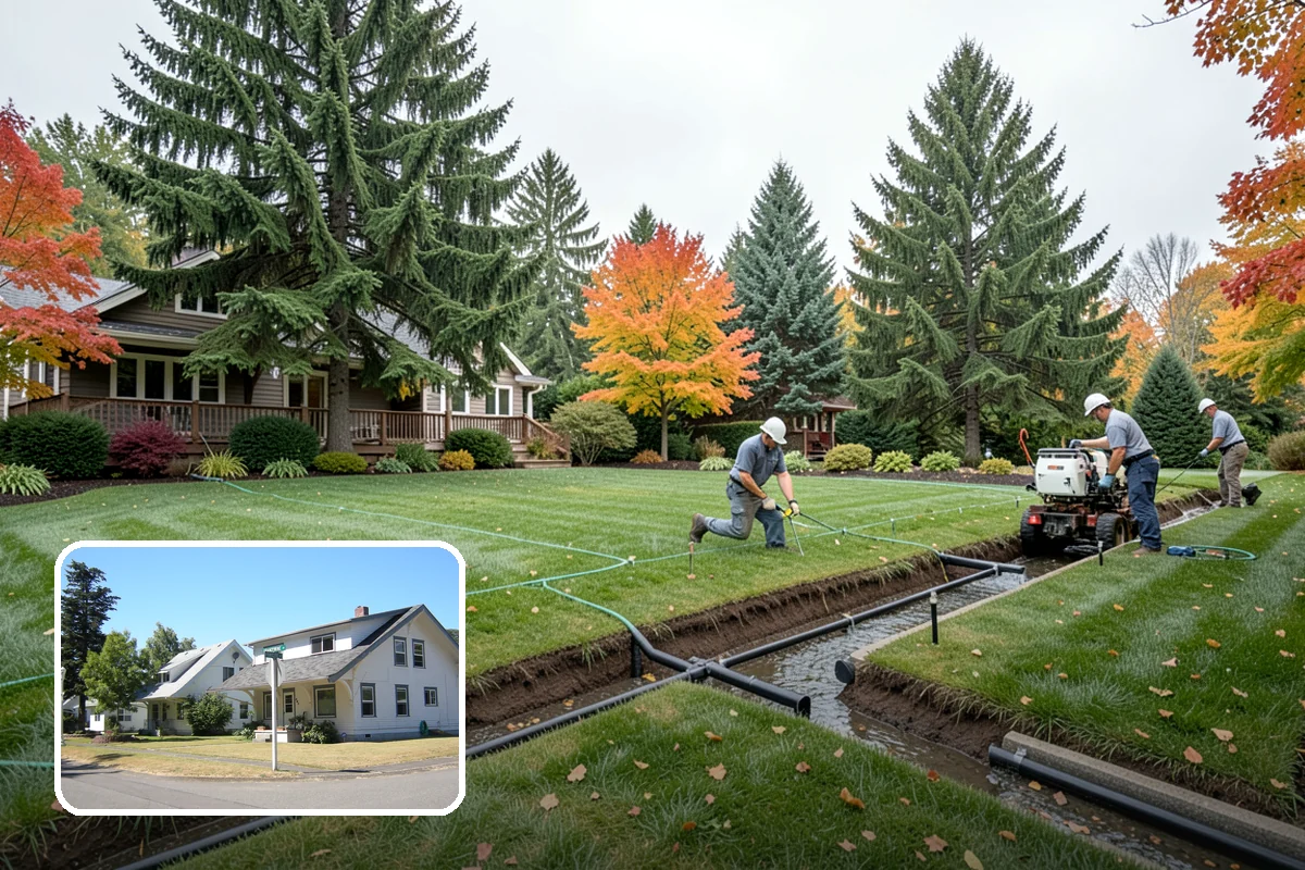 Irrigation Winterization in DuPont, Pierce County, WA - Prevents freeze-cracked pipes and heads