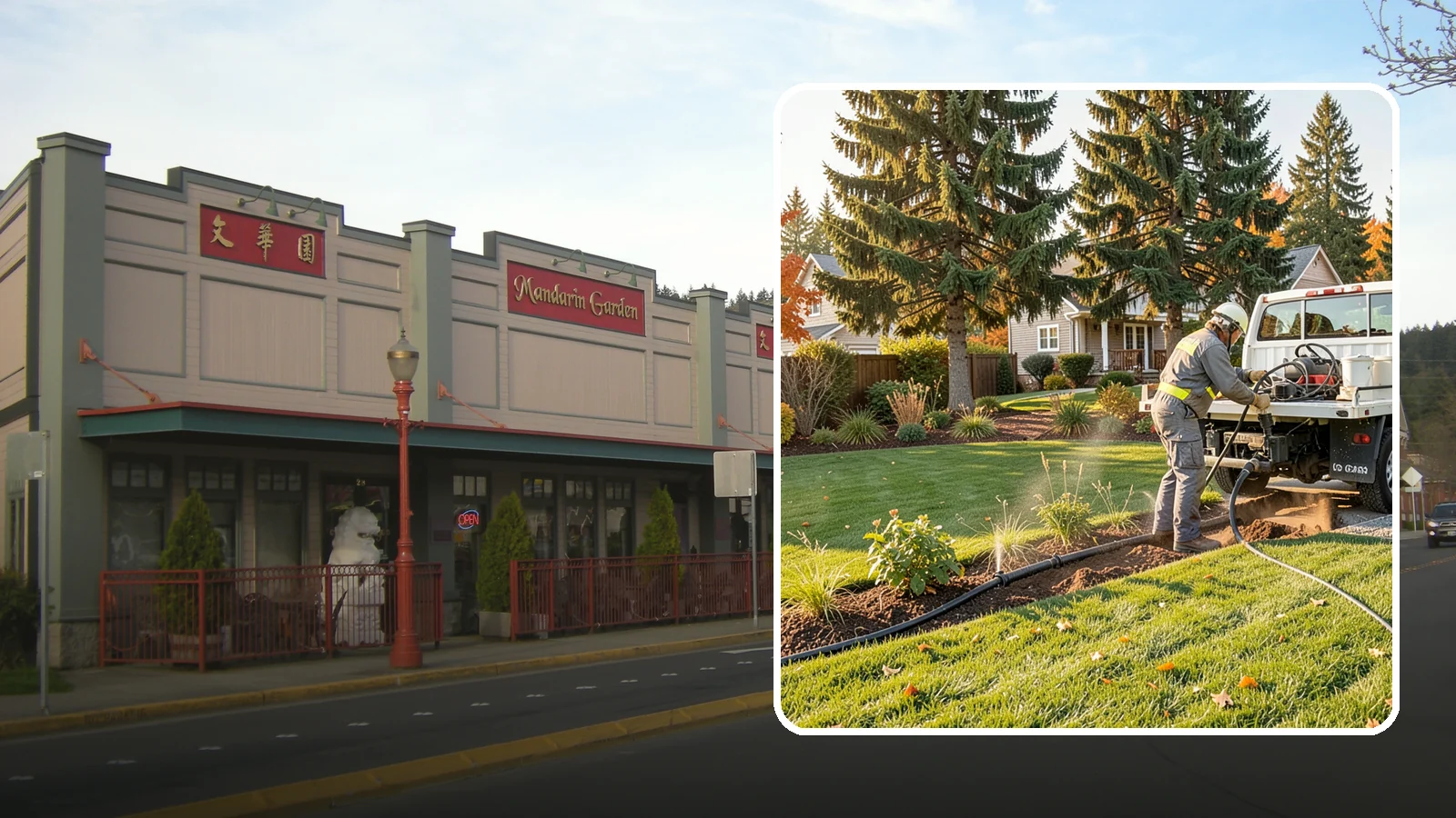 Irrigation Winterization in Issaquah, King County, WA - Sprinkler blowout and shutdown that clears water from lines to prevent freeze damage over winter.