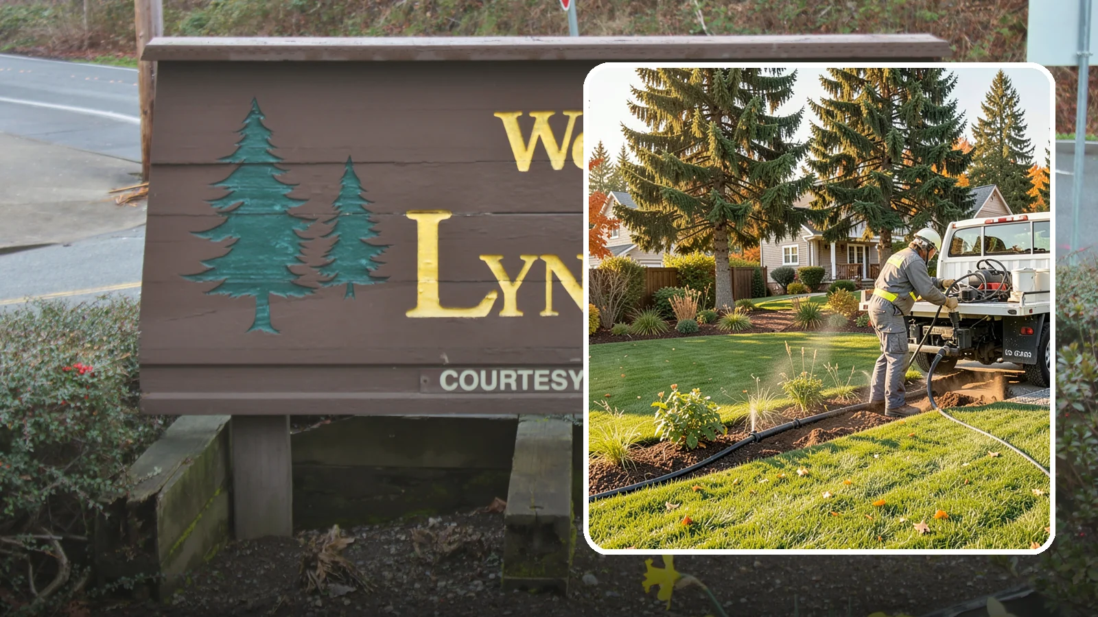 Irrigation Winterization in Lynnwood, Snohomish County, WA - Sprinkler blowout and shutdown that clears water from lines to prevent freeze damage over winter.