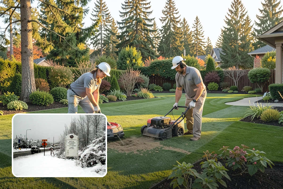 Irrigation Winterization in Newcastle, King County, WA - Prevents freeze-cracked pipes and heads