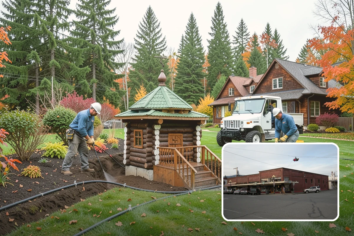 Irrigation Winterization in Sedro-Woolley, Skagit County, WA - Prevents freeze-cracked pipes and heads