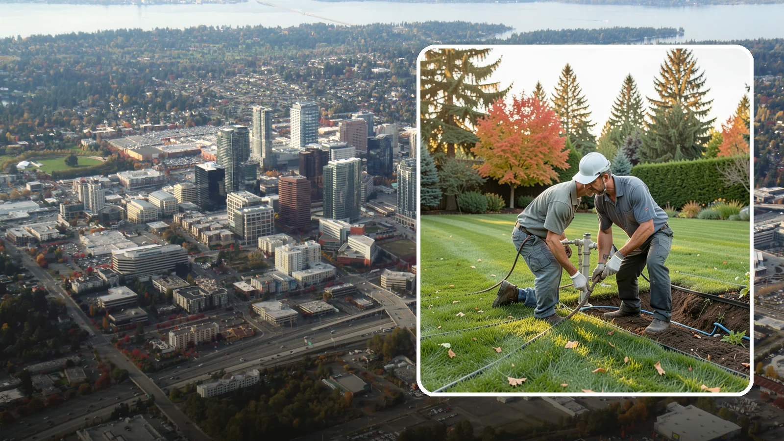 Irrigation Wire Repair in Bellevue, King County, WA - We trace and repair broken or corroded irrigation control wires that keep valves from activating, restoring communication between...