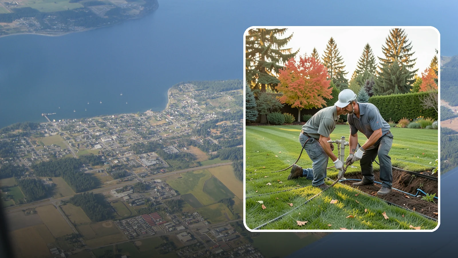 Irrigation Wire Repair in Coupeville, Island County, WA - We trace and repair broken or corroded irrigation control wires that keep valves from activating, restoring communication between...