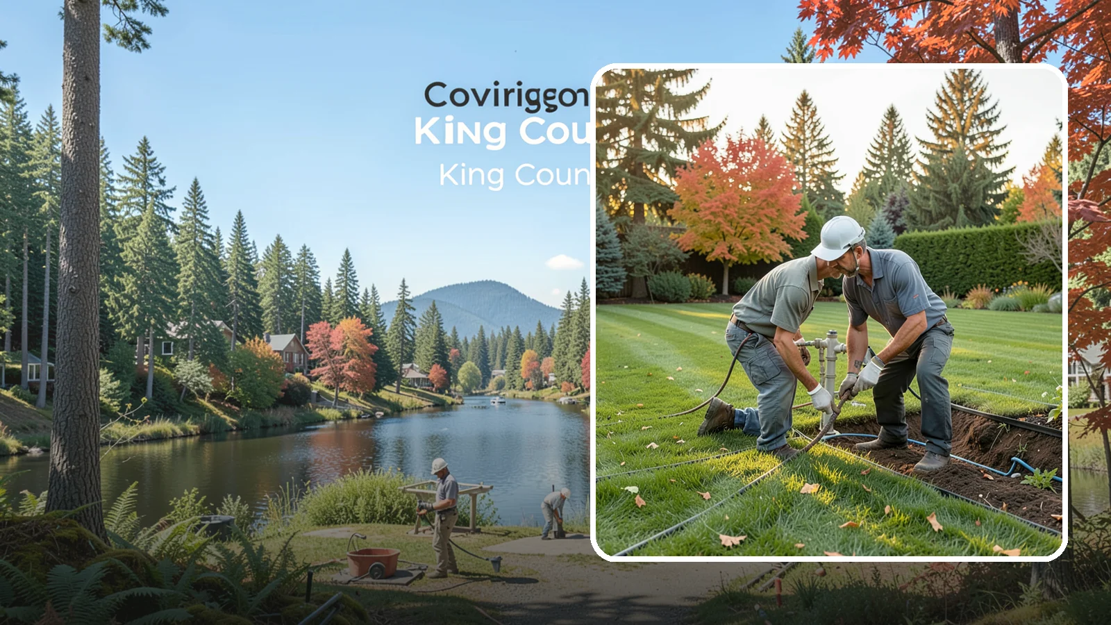 Irrigation Wire Repair in Covington, King County, WA - We trace and repair broken or corroded irrigation control wires that keep valves from activating, restoring communication between...