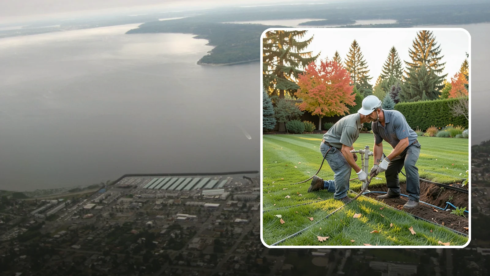 Irrigation Wire Repair in Des Moines, King County, WA - We trace and repair broken or corroded irrigation control wires that keep valves from activating, restoring communication between...