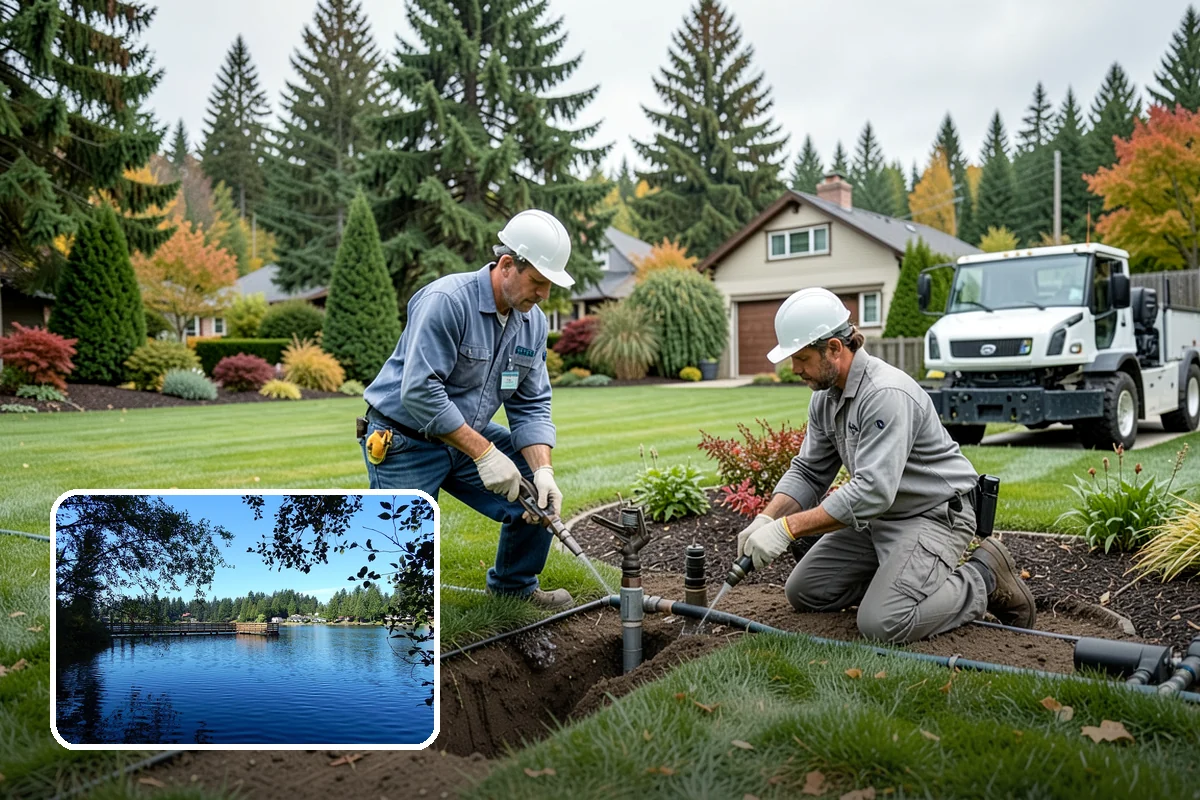 Irrigation Wire Repair in Federal Way, King County, WA - Revives zones that won't respond to the controller