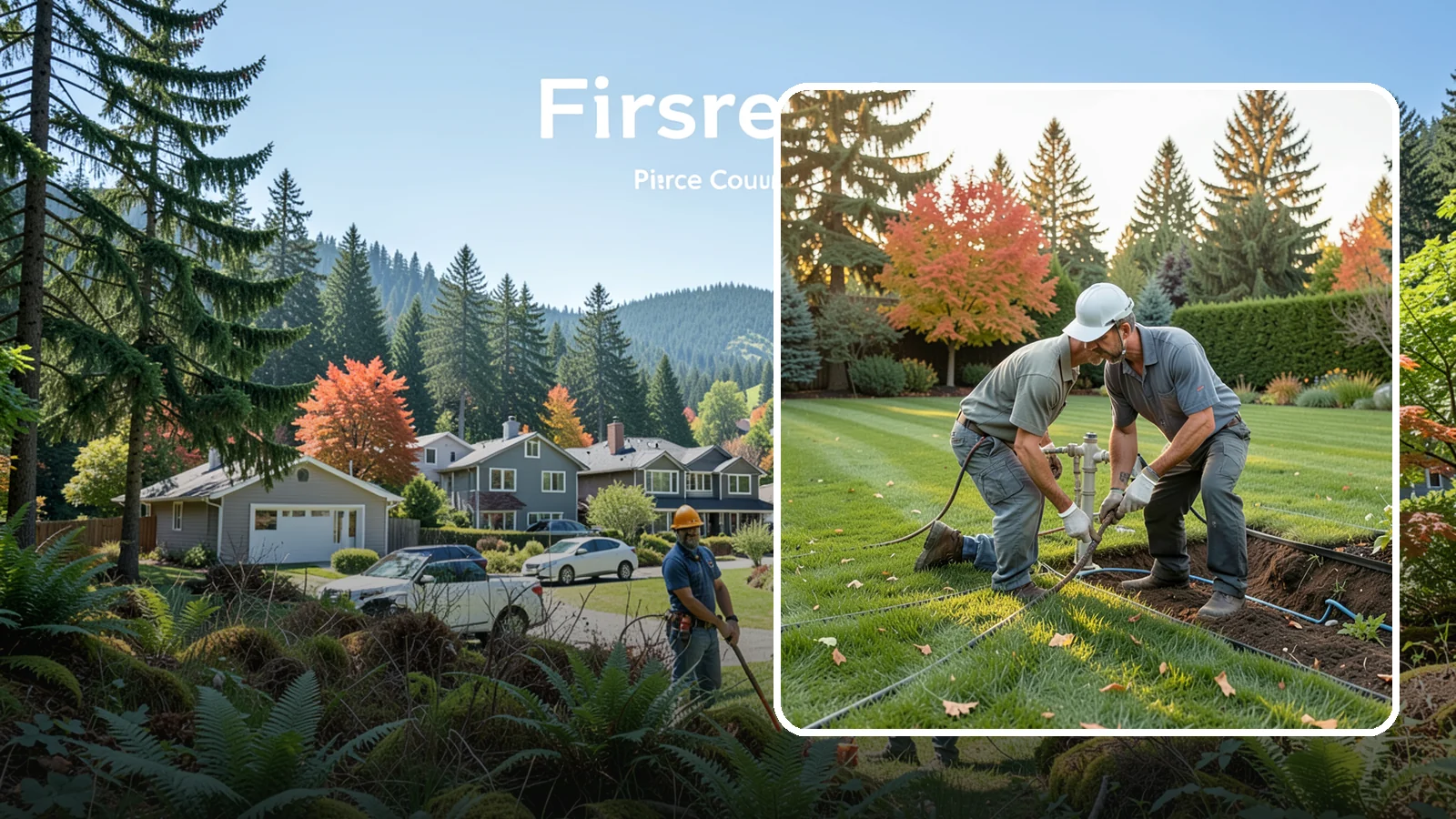 Irrigation Wire Repair in Fircrest, Pierce County, WA - We trace and repair broken or corroded irrigation control wires that keep valves from activating, restoring communication between...