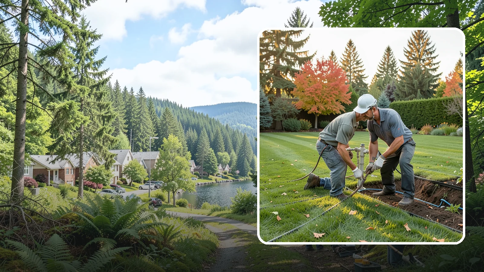 Irrigation Wire Repair in Lake Forest Park, King County, WA - We trace and repair broken or corroded irrigation control wires that keep valves from activating, restoring communication between...