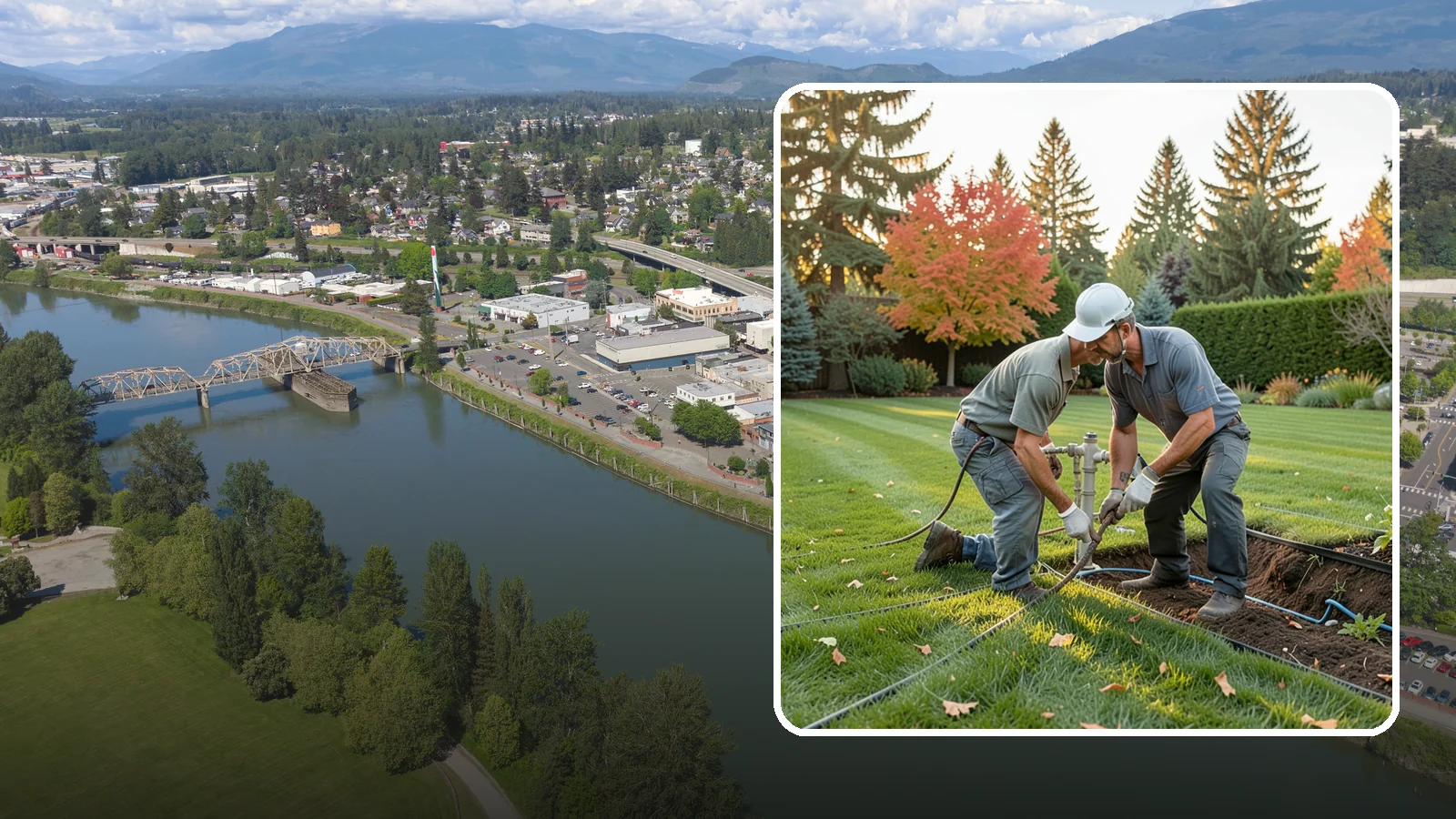Irrigation Wire Repair in Mount Vernon, Skagit County, WA - We trace and repair broken or corroded irrigation control wires that keep valves from activating, restoring communication between...
