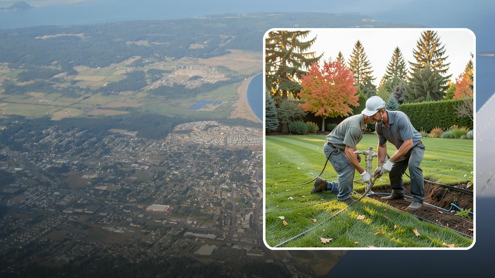 Irrigation Wire Repair in Oak Harbor, Island County, WA - We trace and repair broken or corroded irrigation control wires that keep valves from activating, restoring communication between...