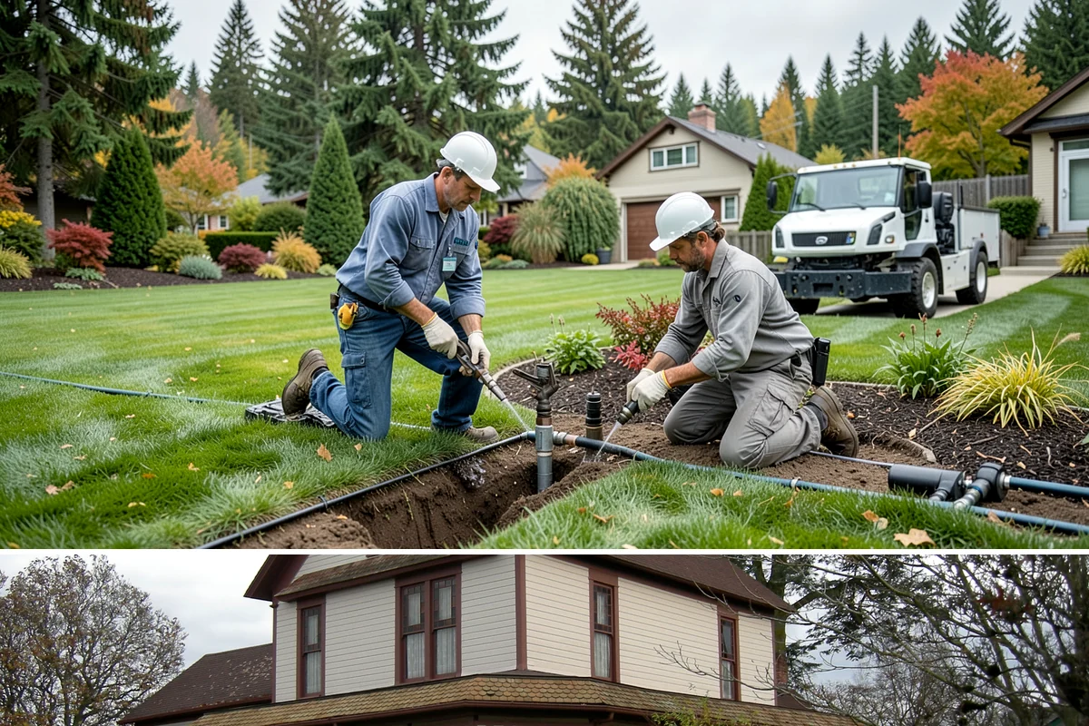 Irrigation Wire Repair in Sumner, Pierce County, WA - Best in spring or early summer, and repair before winterization so every zone can be shut down properly.
