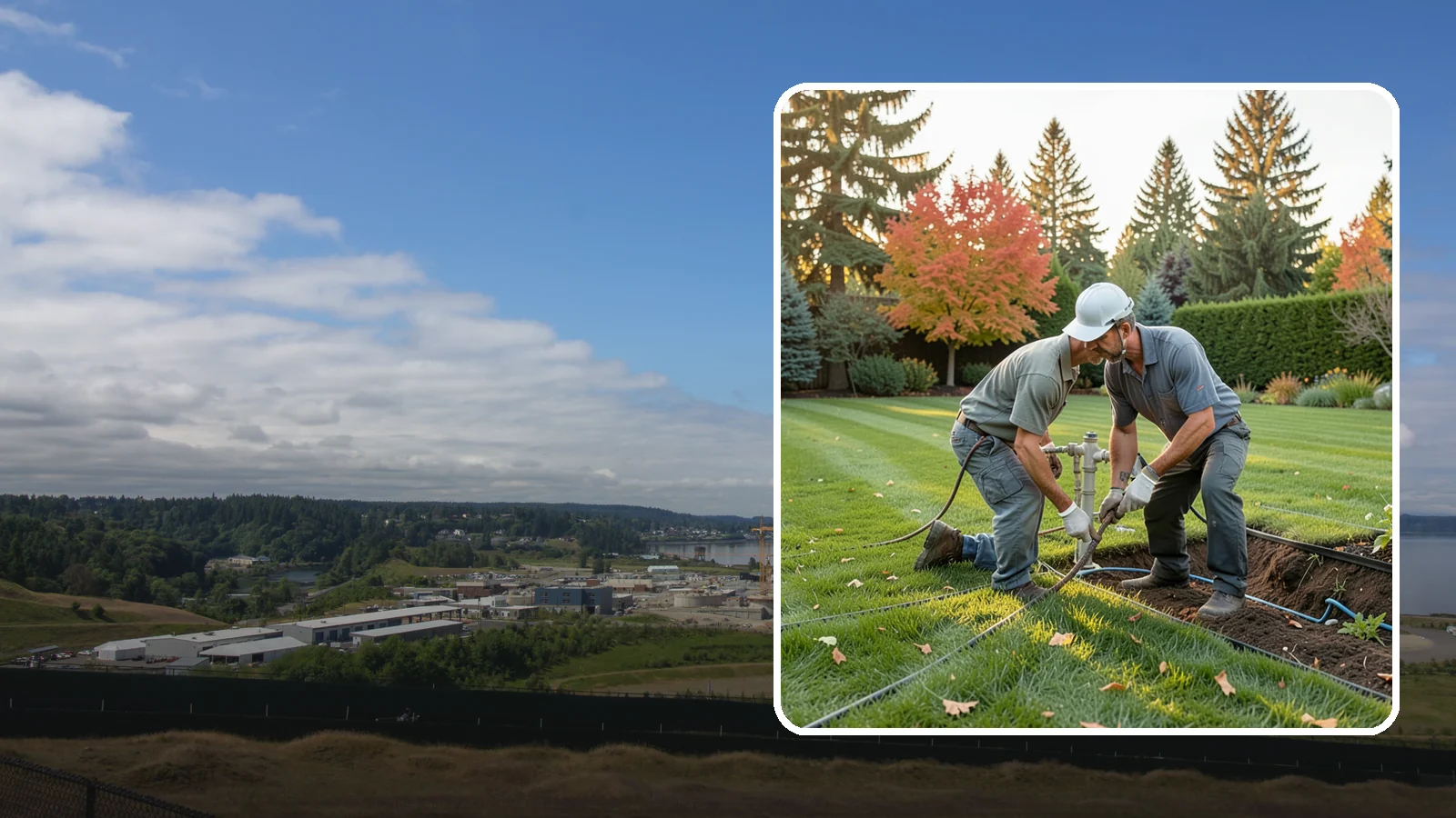 Irrigation Wire Repair in University Place, Pierce County, WA - We trace and repair broken or corroded irrigation control wires that keep valves from activating, restoring communication between...