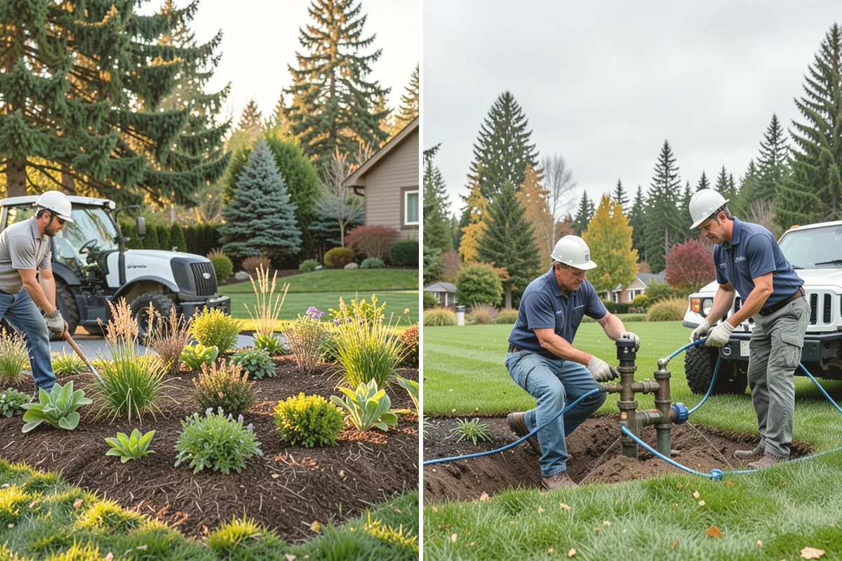 Irrigation Zone Repair in Anacortes, Skagit County, WA - Run and observe the zone's spray pattern