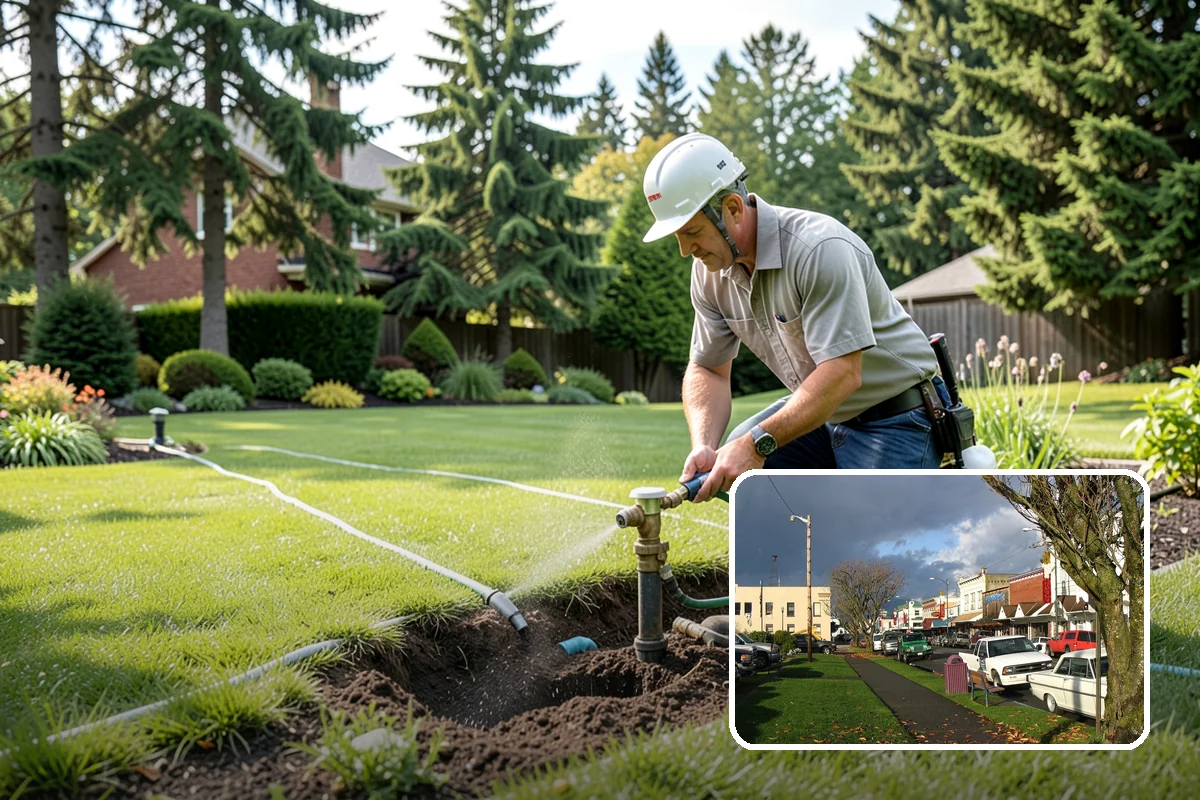 Irrigation Zone Repair in Arlington, Snohomish County, WA - Restores even coverage to a failing zone