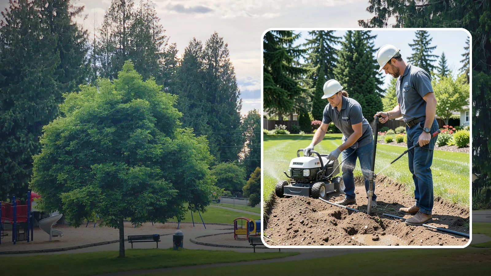 Irrigation Zone Repair in Bonney Lake, Pierce County, WA - We diagnose and repair individual sprinkler zones that spray unevenly, stay dry, or waste water, restoring balanced coverage...