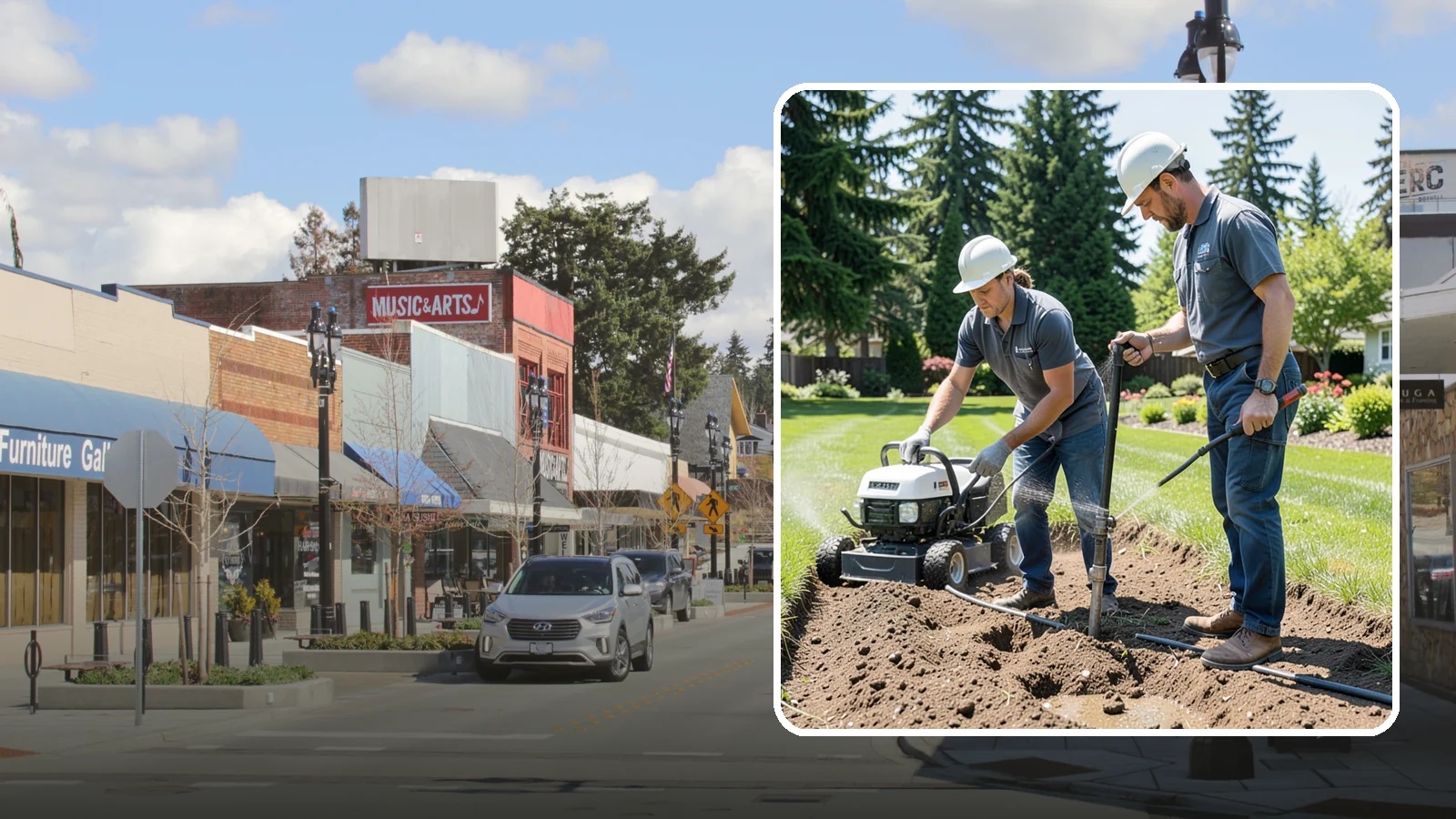 Irrigation Zone Repair in Bothell, King County, WA - We diagnose and repair individual sprinkler zones that spray unevenly, stay dry, or waste water, restoring balanced coverage...