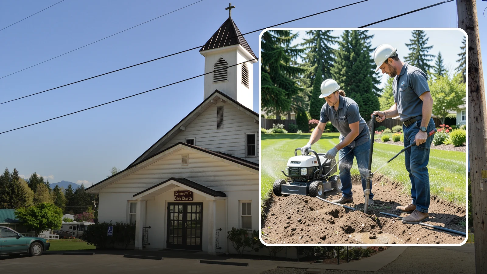 Irrigation Zone Repair in Concrete, Skagit County, WA - We diagnose and repair individual sprinkler zones that spray unevenly, stay dry, or waste water, restoring balanced coverage...