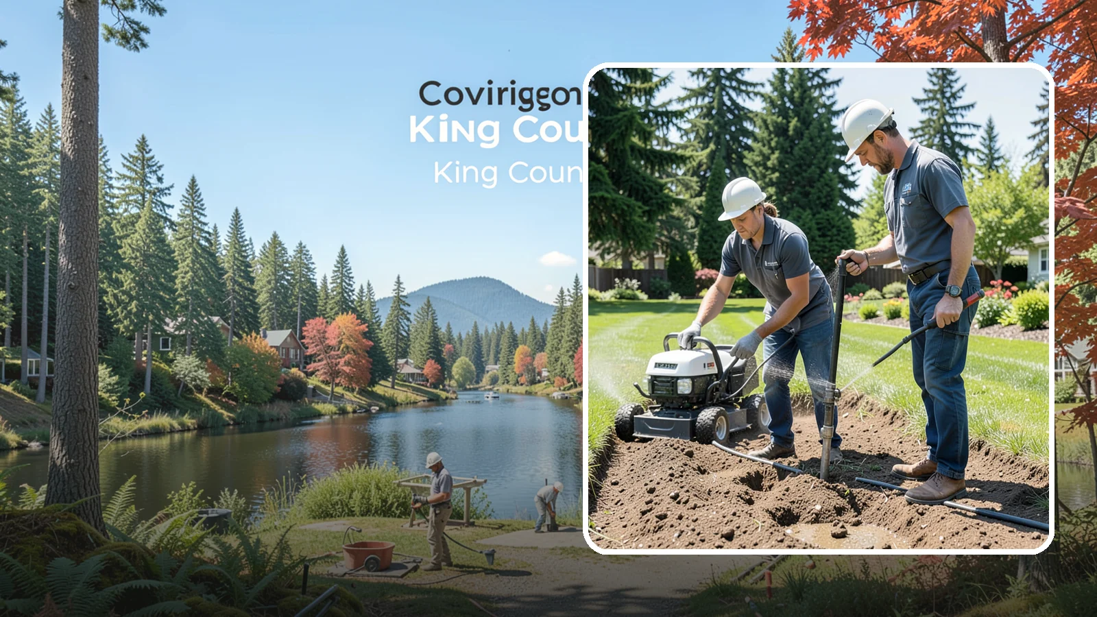 Irrigation Zone Repair in Covington, King County, WA - We diagnose and repair individual sprinkler zones that spray unevenly, stay dry, or waste water, restoring balanced coverage...
